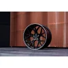 JR Wheels JR51 19x8,5 ET20-45 5H BLANK Satin Black w/ Machined Lip